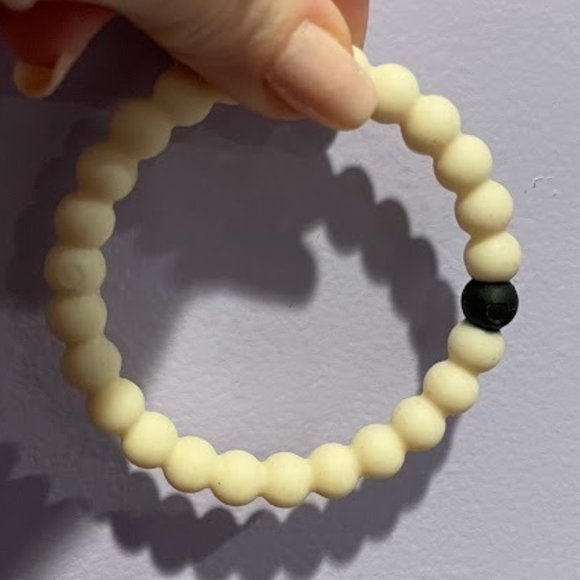 Lokai Bracelet - White - Find Your Balance Earth and Water - Original Lokai EACH - Picture 6 of 14